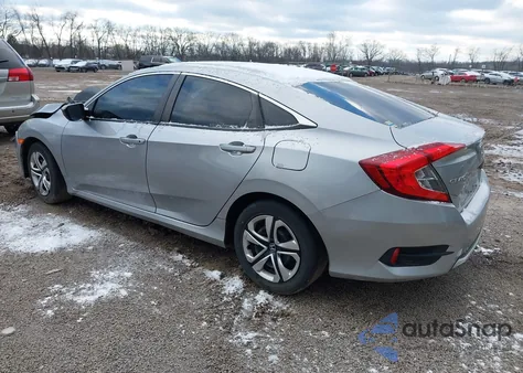 2017 Honda Civic Lx from USA, damaged, VIN 19XFC2F50HE016945